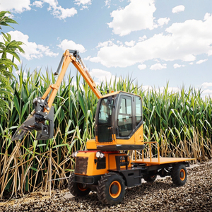 Самозагружающий Деревянный Кран из сахарного тростника с опрокидываемой Ковшовой кабиной - Product Image 1