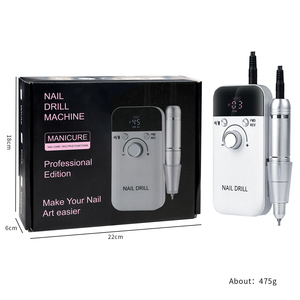 Nouvelle perceuse à ongles <span class=keywords><strong>professionnelle</strong></span> rechargeable V6, 45000 tr/min, pour le retrait de vernis, directement de l'usine, OEM, à <span class=keywords><strong>prix</strong></span> unitaire réduit - Product Image 4