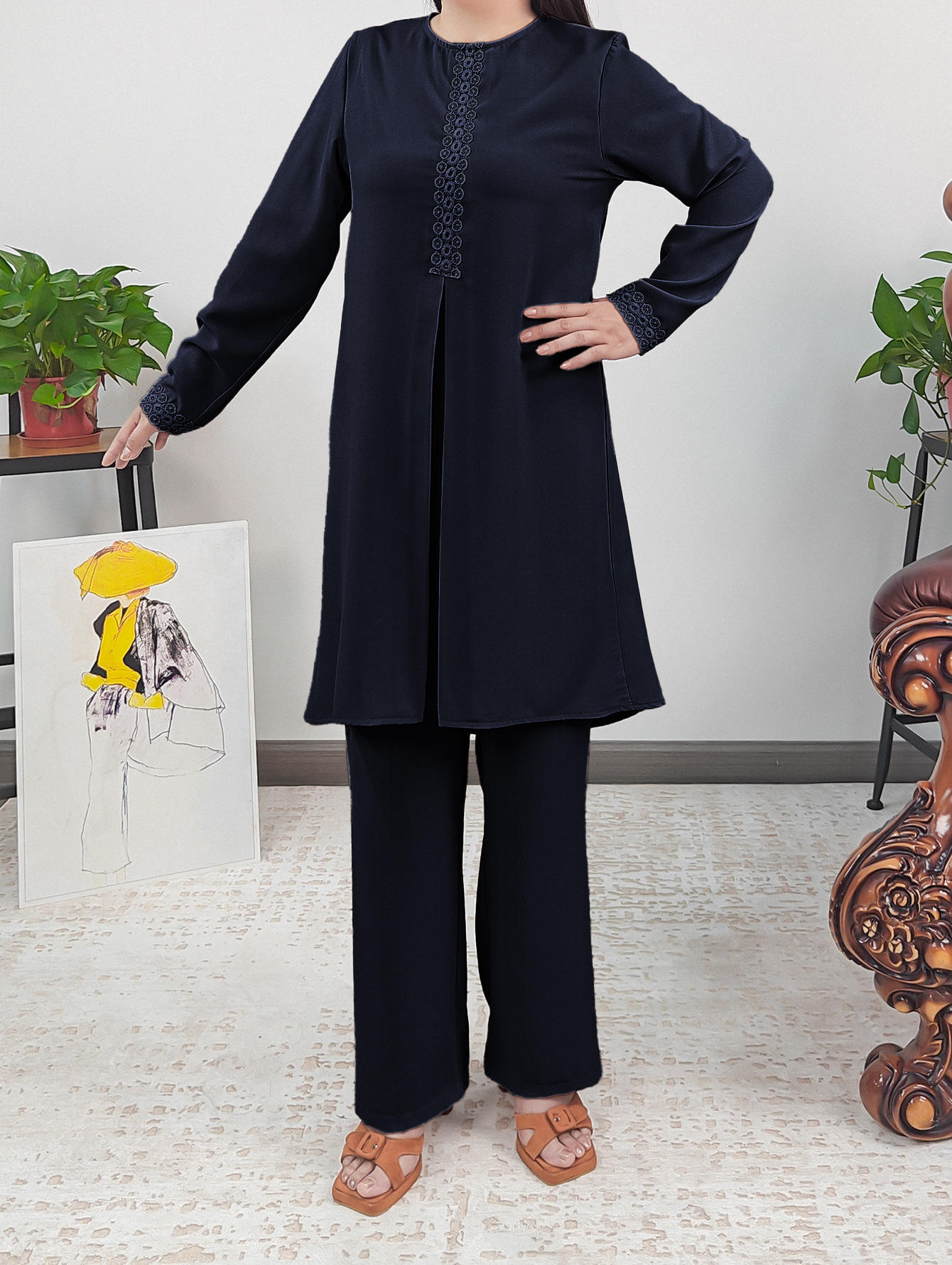 สีน้ำเงินกรมท่า