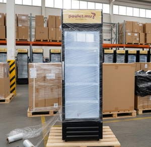 Commercial Supermarket Beverage Cooler <strong>Upright</strong> <strong>Freezer</strong> Air Cooling Digital Control High-Efficiency Glass Door - Product Image 2