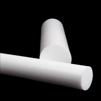 Tige en plastique solide blanche résistante aux produits chimiques antiadhésive imperméable