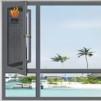 Ventana Abatible de PVC de Fácil Instalación, Preensamblada, con Submarco para Trabajos de Construcción Rápidos
