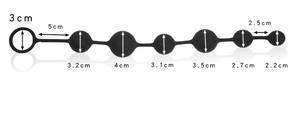 Juguetes Sexuales Anales para Principiantes y Profesionales, Tapón Anal de Seis Bolas, Resistente al Agua y Ecológico - Product Image 4