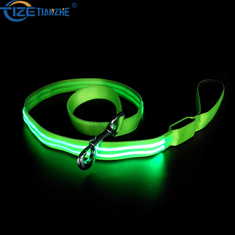 Amazon Топ продавец свет собака поводки Led USB перезаряжаемые для ночной прогулки
