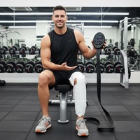 Masseur à ondes d'air à 5 chambres approuvé CE médical, pompe de compression des jambes pour la prévention des THCV et le soulagement de la douleur et la récupération musculaire