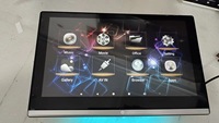 11.6 pouces Portable A68 (T972) Android Monitor 4K IPS LCD Connexion USB Stéréo TV Écran Tactile-Appui-Tête Voiture Moniteur Solution