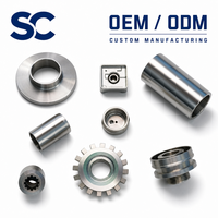 Pièces de tournage de précision personnalisées OEM ODM usinées CNC en cuivre rouge, à bride, pour étanchéité sous vide, C11000 passivé