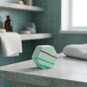 DECK HALLS SHOWER FIZZLE Mousse de Douche Rafraîchissante et Revitalisante aux Herbes, Parfum Sapin Argenté, Épicéa Bleu et Plumeria pour Tous - Product Image 3