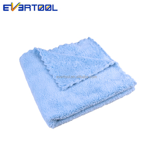 Serviettes pour bébé EVERTOOL 35x35cm, 300GSM, super douces en velours corail, serviettes en microfibre pour enfants, vente en gros - Product Image 5
