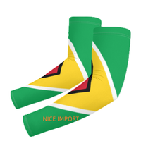 Manchons de bras rafraîchissants drapeau de Grenade, protection solaire patriotique pour hommes et femmes, course à pied, golf, cyclisme