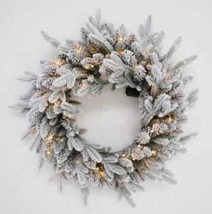 Premium Material DIY X Mas <b>Wreath</b> Garland Colorfast Flexible Vine for Christmas Party Wedding Home Door Wall Festival Decora - Product Image 2
