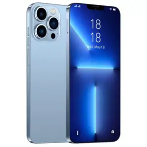 Smartphone i13 Pro max, version globale, 16 go + 512 go, 6.7 pouces, Android 11, 5800mAh, 5G, version globale, déverrouillage, logo personnalisé, mobile