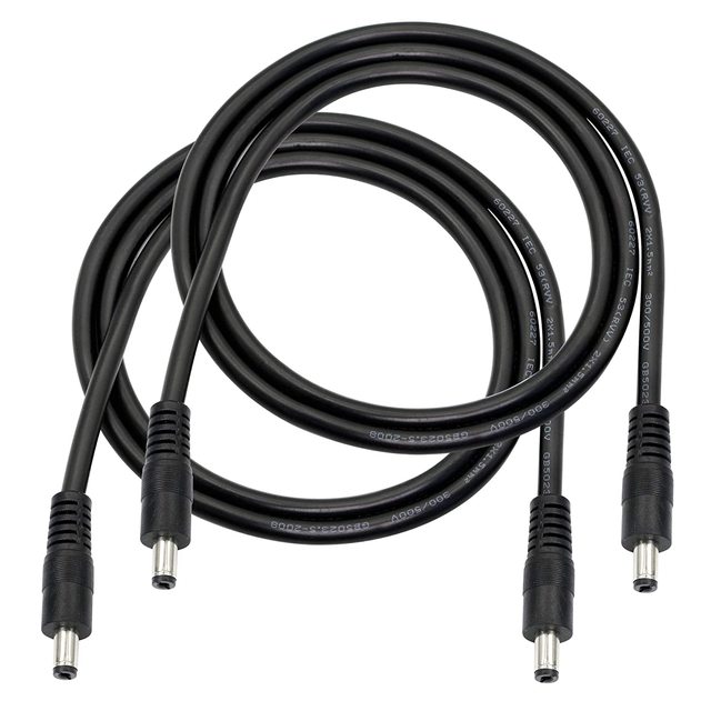 Wholesale 2.5mm Dc5521 5521 5.5mm X 2.1mm 5.5x2.1  Extension Dc Power Cable
