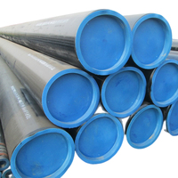 Tuyaux et tubes en acier au carbone sans soudure API 5LX56 PSL1 avec peinture noire et extrémité biseautée API5L