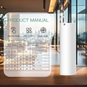 Diffuseur d'huiles essentielles intelligent à induction radar, détecteur de mouvement, sans eau, à brancher sur prise murale, nébuliseur 200 ml, garantie 1 an (version française) - Product Image 2
