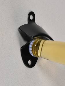 Offre Spéciale Cadeau Promotionnel En Alliage De Zinc Noir Bronze Mural Ouvre-bouteille Décapsuleur - Product Image 6