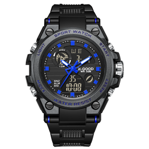 Đồng Hồ Thạch Anh H-GOOD TK0007 <span class=keywords><strong>Black</strong></span> <span class=keywords><strong>Friday</strong></span>, Đồng Hồ Đeo Tay Chống Nước Hiển Thị Kép - Product Image 6