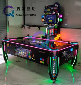 Machine d'arcade <span class=keywords><strong>de</strong></span> hockey sur air Flyball Pixel Pucks à monnayeur |   <span class=keywords><strong>Jeu</strong></span> commercial LED pour parc d'attractions et centre <span class=keywords><strong>de</strong></span> jeux - Product Image 2
