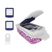 Huis & Keuken Gadgets Multi Chopper Slicer 16 Stuks Vegetarische Snijmachine Eenvoudig Te Gebruiken Groente Tool Magic Chopper