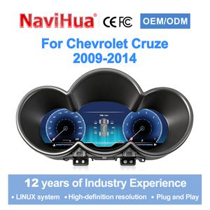 หน้าปัดดิจิตอล NaviHua จอ LCD แสดงความเร็ว สำหรับ Chevrolet Cruze ปี 2009-2014 แบบเสียบใช้งานได้ทันที - Product Image 1