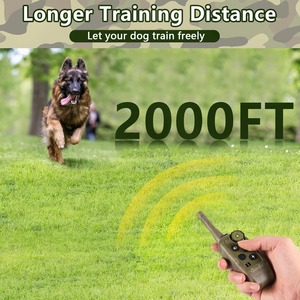 <span class=keywords><strong>Collar</strong></span> de Adiestramiento para Perros Eléctrico de 1000m con Control Remoto, <span class=keywords><strong>Collar</strong></span> Antiladridos Recargable, Impermeable, con Vibración y Sonido - Product Image 2