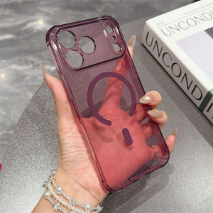 Funda Magnética Transparente de Silicona Suave con Carga Inalámbrica para iPhone 18 Pro Max 17 16Pro Max, Nueva Cubierta Transparente Antigolpes - Product Image 5