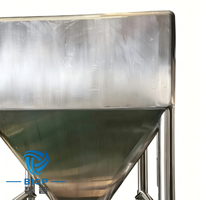 Réservoir de stockage vertical en acier inoxydable 304/acier au carbone de qualité alimentaire pour huile, vin, eau, fermentation, haute capacité