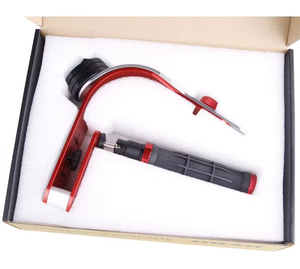 Stabilisateur Steadycam intelligent portable rouge pour la prise de vue vidéo et selfie Rebel T1i T2i T3i T4i T5i Compatible - Product Image 5