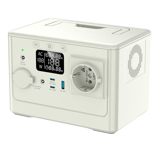 250W 192Wh LiFePO4 Portable Power Station with UPS Solar Panel Pure Sine Wave MPPT Controller for Outdoor & Home Emergency Use