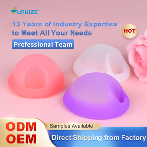 Disque menstruel réutilisable Furuize, écologique, 100 % silicone de qualité médicale, anti-fuite, disque menstruel, coupe <span class=keywords><strong>menstruelle</strong></span> - Product Image 1