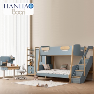 OEM ODM Armario Almacenamiento Estantería Litera con gabinete escalonado Muebles para el hogar Ergonómico <span class=keywords><strong>Escritorio</strong></span> y silla de lectura para niños - Product Image 1