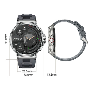 2024 New Arrival Smartwatch oxy trong máu Heart Rate sức khỏe thể thao không thấm nước 710 mAh dài Pin tập thể dục thông minh đồng hồ cho người đàn ông - Product Image 6