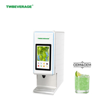 Distributeur automatique de jus intelligent TWBEVERAGE Bag-in-Box multi-saveurs pour restaurants et hôtels