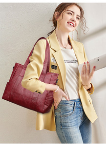 Bolsos cruzados de diseño de moda, bolsos de hombro de cuero PU de alta calidad, bolsos de mano casuales de lujo para mujer - Product Image 4