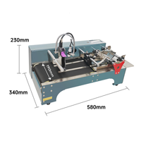 Impresora de inyección de tinta en línea automática Alimentador Transportador Bolsa de plástico Caja de cartón Máquina de paginación de etiquetas de papel