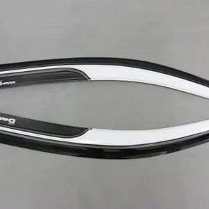 Pare-soleil de porte KQD, protection et décorations de luxe, noir foncé/noir transparent pour Bt-50, best-seller - Product Image 5