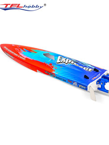 Bateau télécommandé électrique professionnel TFL 1158 Explorer MINI MONO pour jeunes, en résine, avec fonction de redressement automatique - Product Image 1