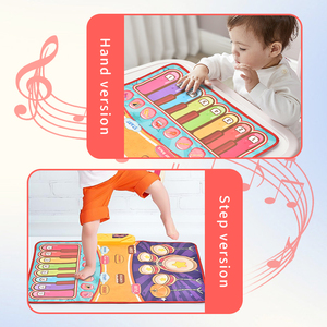 Bemay jouet 2 en 1 multi-fonctionnel <span class=keywords><strong>Jazz</strong></span> tambour <span class=keywords><strong>Piano</strong></span> musique couverture éducatif éducation précoce jouet <span class=keywords><strong>Piano</strong></span> - Product Image 5