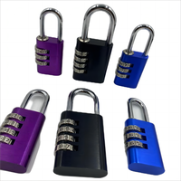 Cadenas à combinaison à disque numérique en alliage d'aluminium de 40 mm