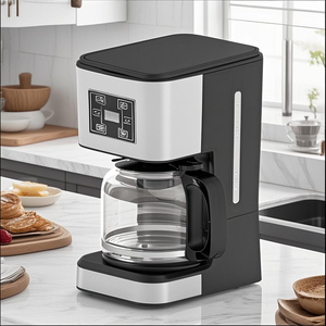 เครื่องชงกาแฟแบบหยดไฟฟ้าสำหรับรถยนต์โรงแรมกลางแจ้งเครื่องชงกาแฟเอสเพรสโซหน้าจอสัมผัสอเนกประสงค์แบบมืออาชีพ - Product Image 3