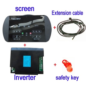Universal Commercial Spar Parts <b>Display</b>+invertor+<b>cable</b>+safety Key Gym Controller for AC Motor AC98 Treadmill Controller - Product Image 1