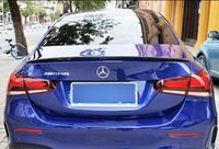Convient au becquet arrière de Mercedes CLS W219, Diffuseur arrière en fibre de carbone de haute qualité