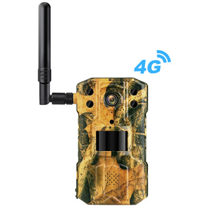 4G LTE 0.3s temps de déclenchement 128GB cellule de Vision nocturne <span class=keywords><strong>cellulaire</strong></span> cerf jeu de suivi de la faune Wildkamera piège Trail <span class=keywords><strong>chasse</strong></span> caméra solaire - Product Image 1