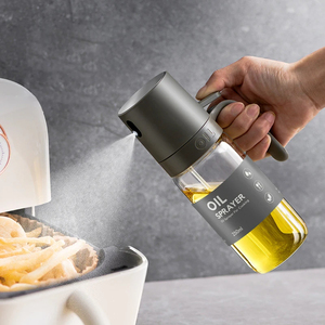 Bouteille pulvérisateur d'huile 250 ml en verre borosilicate de haute qualité, distributeur d'huile de cuisson, pulvérisateur d'huile d'olive pour friteuse à air, salade, cuisson et barbecue - Product Image 4