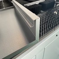 Machine de pliage de panneaux CNC LCLZ personnalisée, pliage de tôles en aluminium, angle 0-180°, 380V, garantie 1 an, état neuf