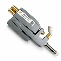 Cylindre pneumatique compact à guidage linéaire pour l'automatisation industrielle à grande vitesse