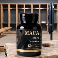 Gummies à l'extrait de racine de maca JIANNUO pour la gestion de l'énergie des femmes - 60 unités, complément alimentaire pour adultes (non destiné aux nouveau-nés/aux femmes enceintes)