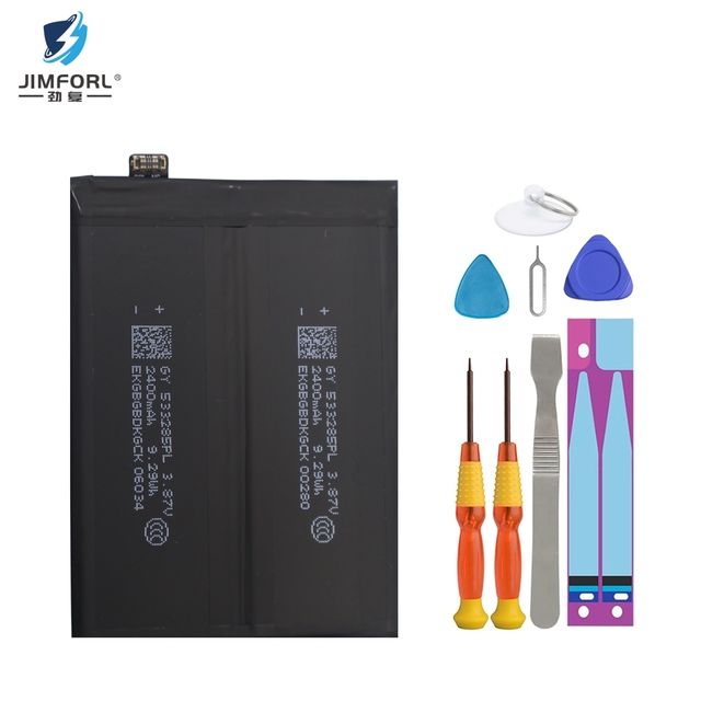 Jimforl OEM 7.74v 4160mAh BLP801 Battery Pack for OnePlus 7T OnePlus 8T High Quality New Replacement Mobile Phone Battery Stock