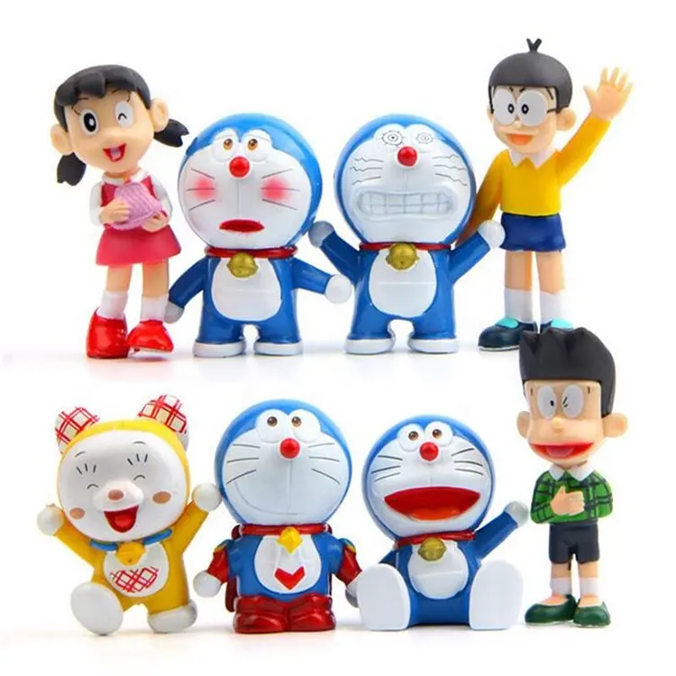 Dongguan fabricante produz uma série de brinquedos do filme doraemon anime