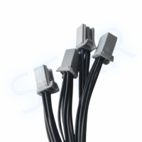 Connecteur 6 broches mâle à femelle personnalisé Faisceau de câblage automobile isolé en nylon pour l'installation radio Mazda Aftermarket